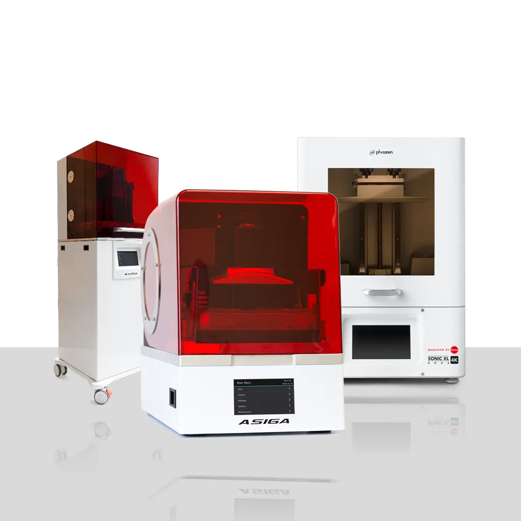 Übersicht dentale 3DDrucker von Dental Direkt Dental Direkt GmbH