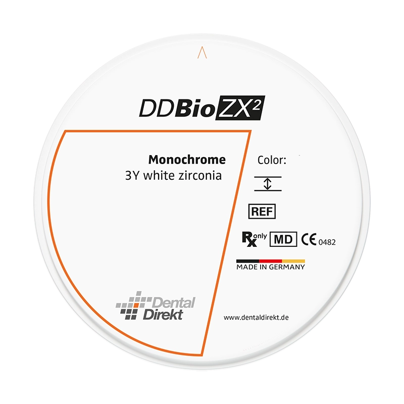 DD Bio ZX² | Zirconia from Dental Direkt – Dental Direkt GmbH