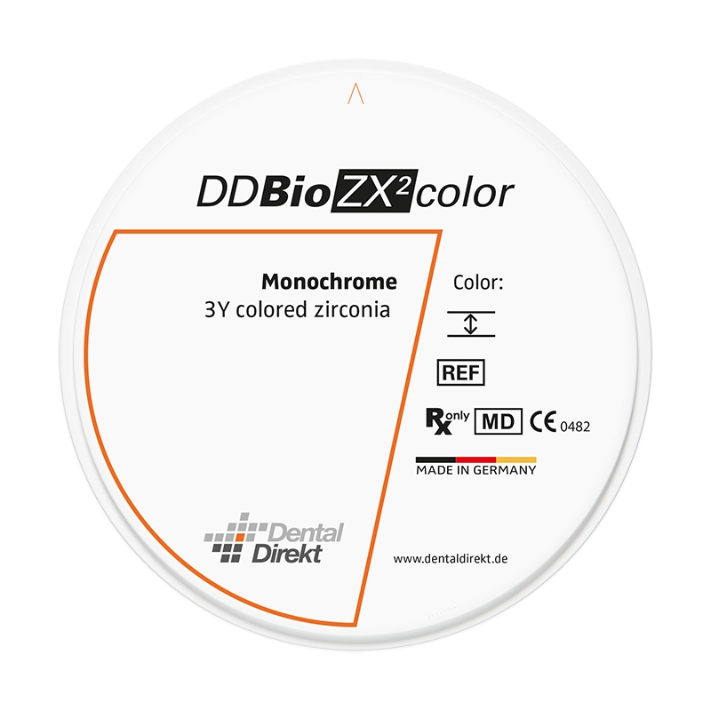 DD Bio ZX² color | Zirconia from Dental Direkt – Dental Direkt GmbH