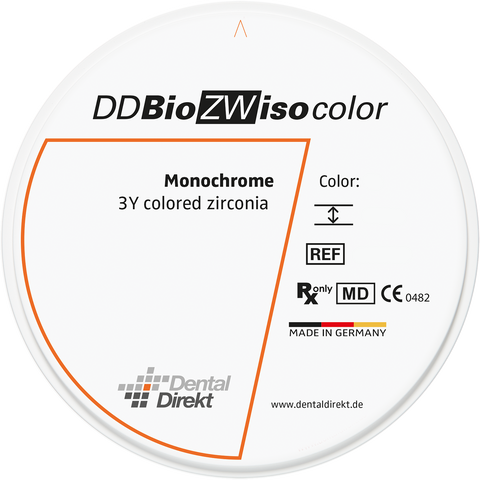 DD Bio ZW iso color Zirkonoxid