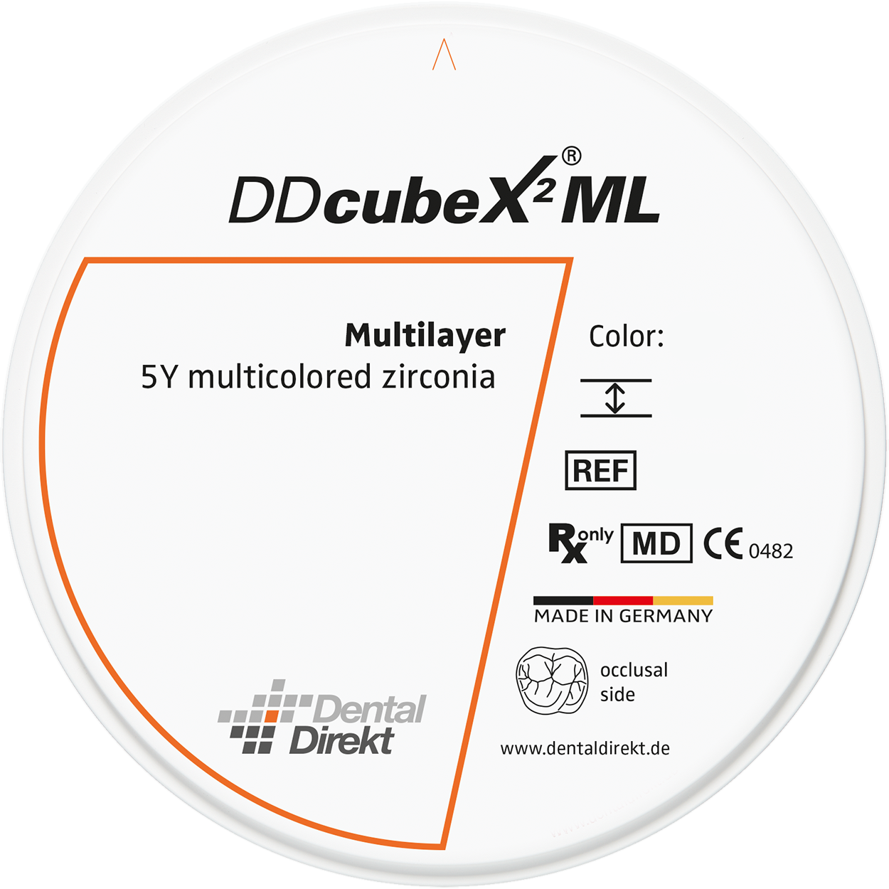 DD cubeX²® ML: Multilayer zirconium oxide for breathtaking aesthetics ...