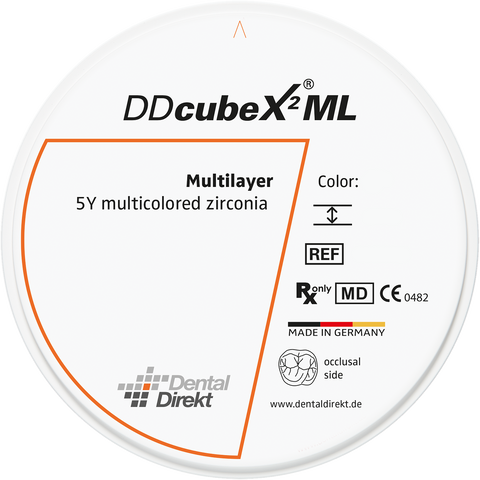 Cubex R110 DD cubeX²® ML: Multilayer zirconium oxide for breathtaking aesthetics ...
