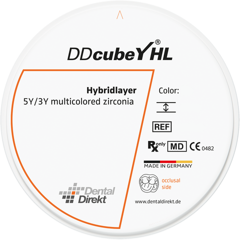 DD cubeY® HL Zirkonoxid