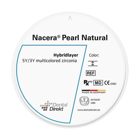 Nacera® Pearl Natural Zirkonoxid