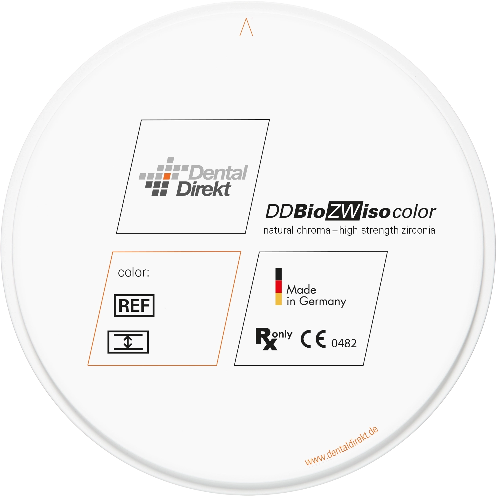 DD Bio ZW iso color | Zirconia from Dental Direkt – Dental Direkt GmbH